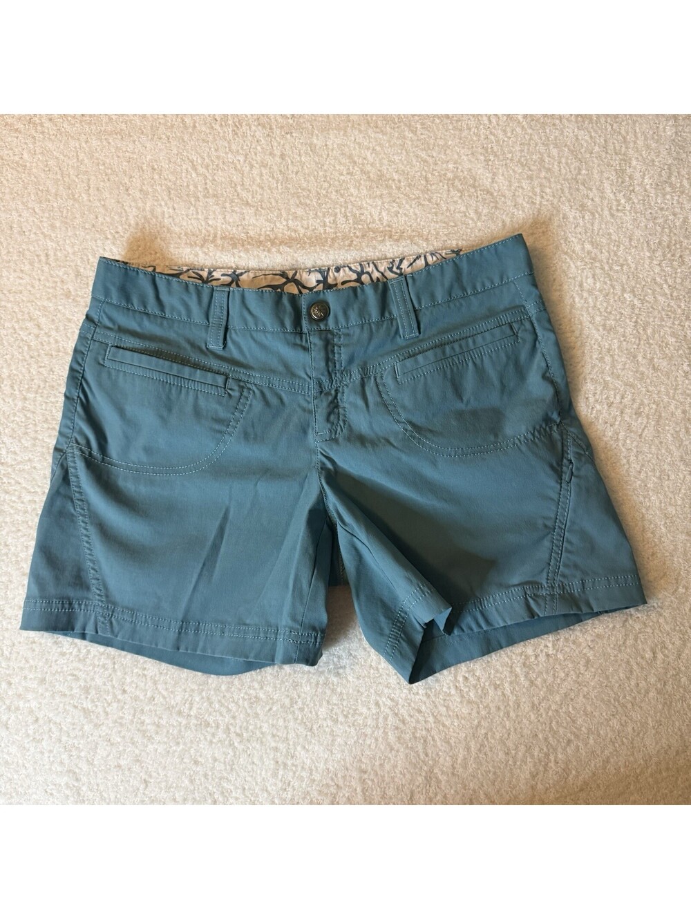 Athleta Women’s Shorts Size 6 Lot of 2 Pink Blue Stretch Hiking Casual - Picture 13 of 15